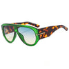 leopard aviator sunglasses boogzel clothing