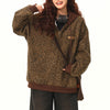 leopard oversized hoodie boogzel clothing