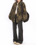 leopard print oversized jacket boogzel clothing