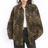 leopard print oversized jacket boogzel clothing