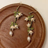 lily of the valley earrings boogzel clothing