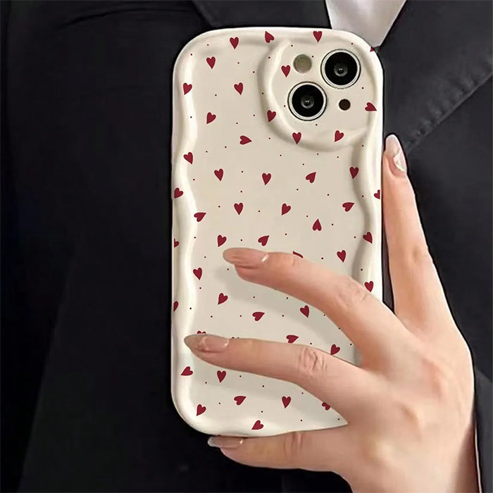 little hearts iphone case boogzel clothing