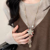 long star charm necklace boogzel clothing