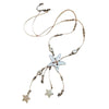 long star charm necklace boogzel clothing