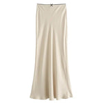 low waist satin maxi skirt boogzel clothing