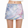 mermaidcore mini skirt boogzel clothing