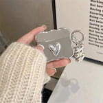 metal heart airpods case boogzel clothing