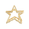 metallic star hair claw boogzel clothing