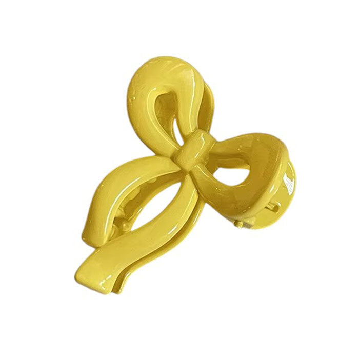 mini bow hair claw clip boogzel clothing