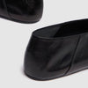 minimalist square toe black flats boogzel clothing