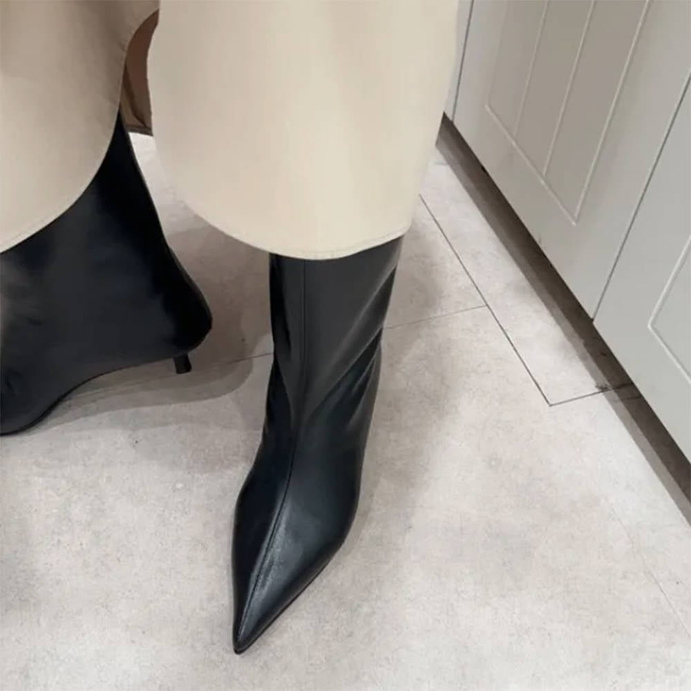 minimalist aesthetic ankle boots boogzel clothing