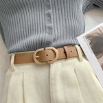 minimalist aesthetic buckle belt boogzel clothing
