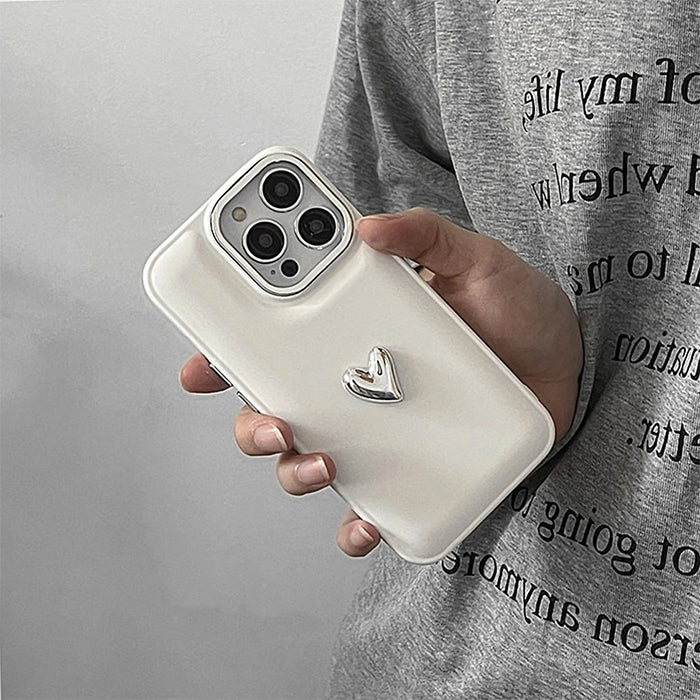 minimalist aesthetic heart iphone case boogzel clothing