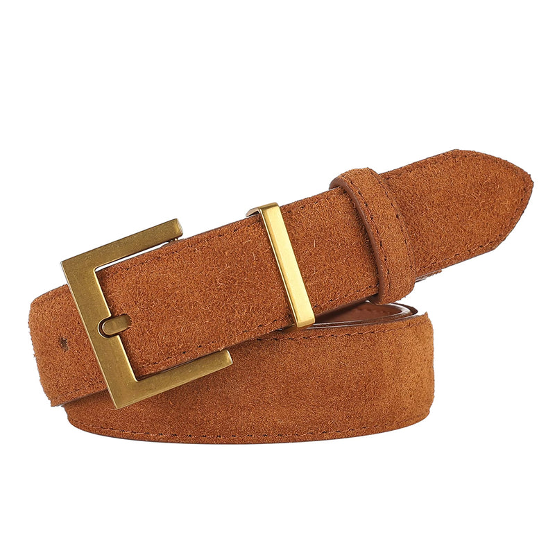 minimalist aesthetic suede belt boogzel clothing