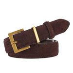 brown suede belt boogzel clothing