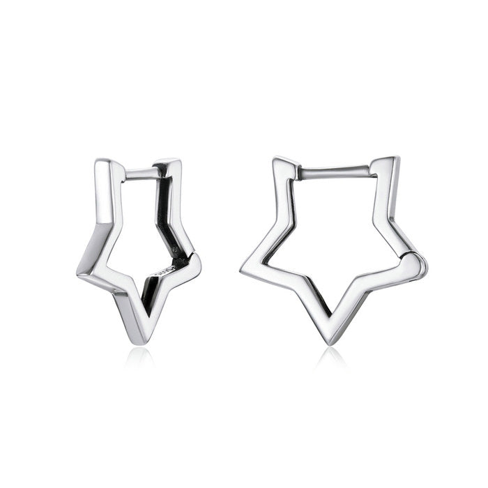 minimalist star earrings boogzel clothing