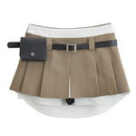 pleated micro skirt boogzel clothing