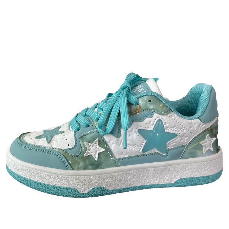 Star Child Sky Blue Sneakers, EU37 (Us6.5) / Blue