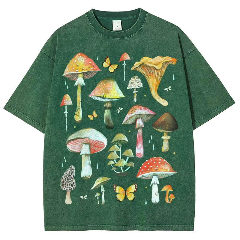 mushroom graphic tee boogzel clothing