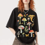 mushroom graphic tee boogzel clothing