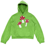 mushroom print hoodie boogzel clothing