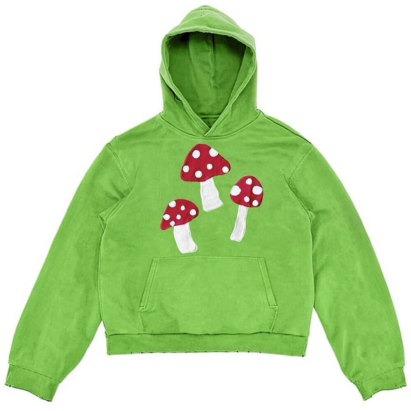 mushroom print hoodie boogzel clothing