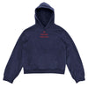 navy blue oversized hoodie boogzel clothing