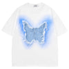 neon butterfly oversized t-shirt boogzel clothing