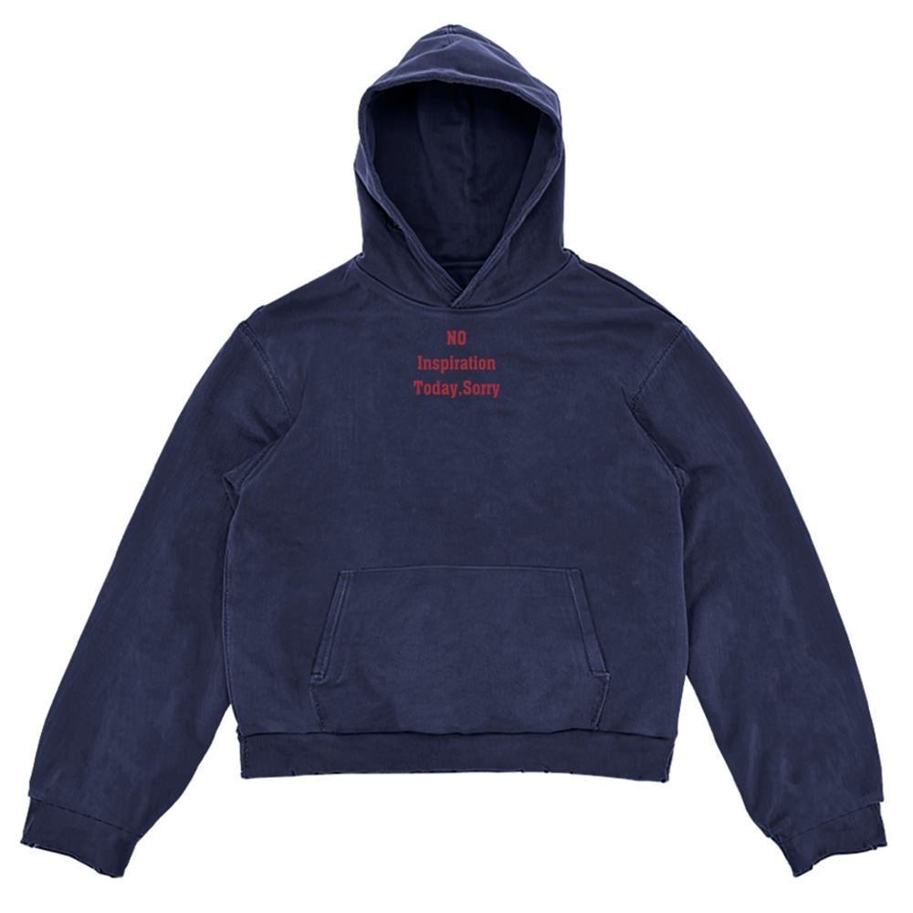 no inspiration today hoodie boogzel clothing