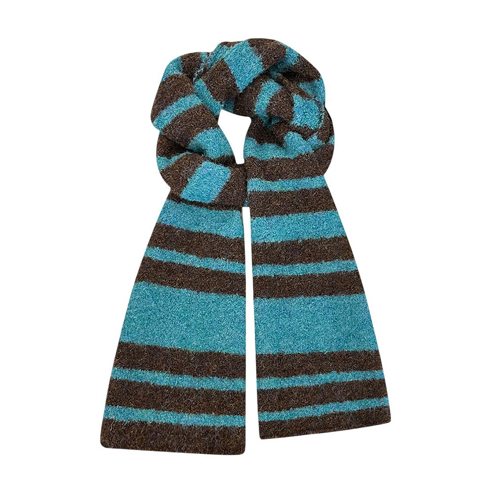 nyc downtown girl striped scarf boogzel clothing