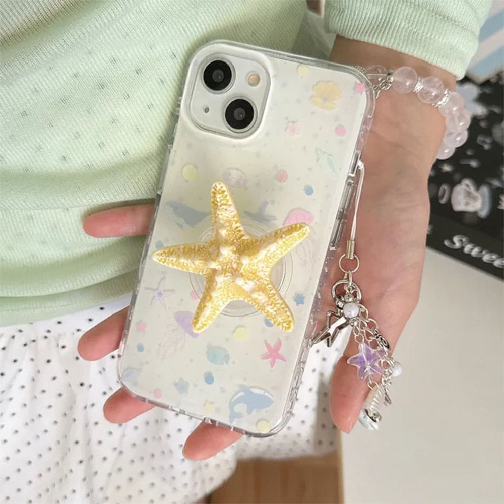 ocean shell mermaid aesthetic iphone case boogzel clothing