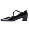 old money cross strap mary janes boogzel clothing