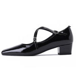 old money cross strap mary janes boogzel clothing