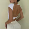 old money open back crop top boogzel clothing