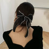 old money pearl hair bow boogzel clothing