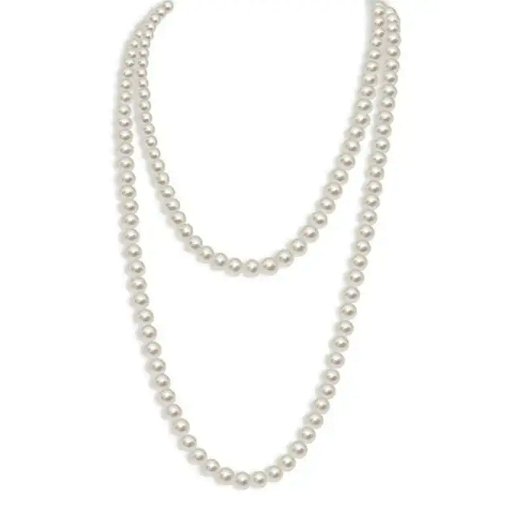 old money pearl layered necklace boogzel clothing