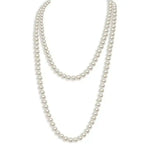 old money pearl layered necklace boogzel clothing