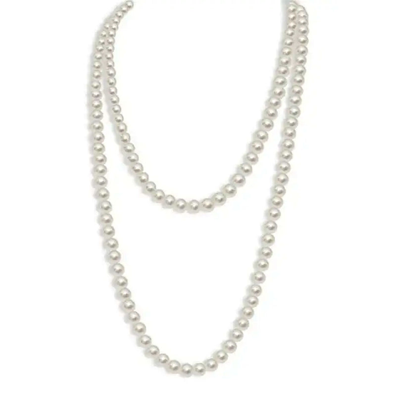 old money pearl layered necklace boogzel clothing