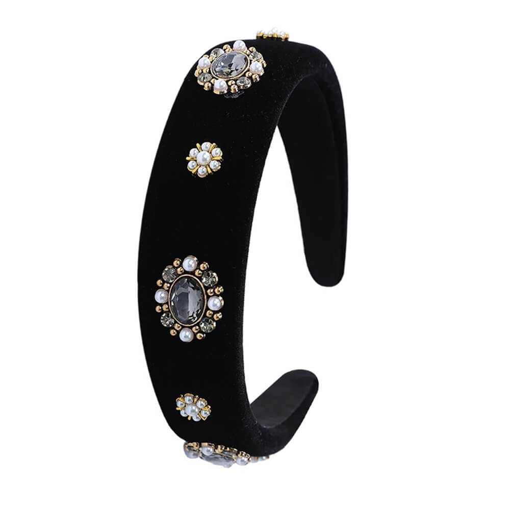 old money rhinestone headband boogzel clothing