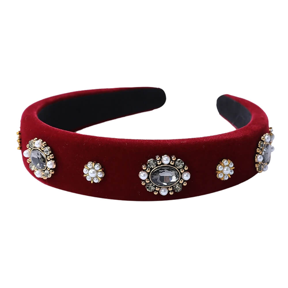 old money rhinestone headband boogzel clothing