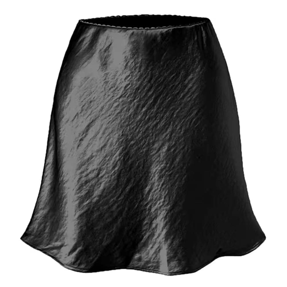 old money satin mini skirt boogzel clothing
