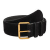 old money suede wide belt boogzel clothing