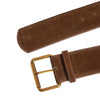 old money suede wide belt boogzel clothing