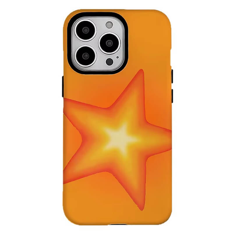 orange star iphone case boogzel clothing