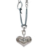 oversized heart pendant necklace boogzel clothing