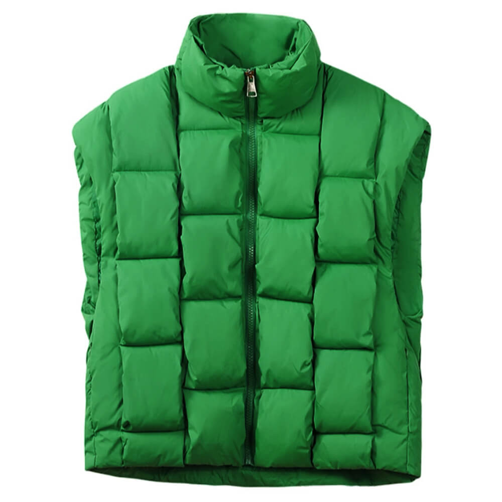 oversized puffer vest boogzel clothing