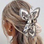 paisley bow hair claw boogzel clothing