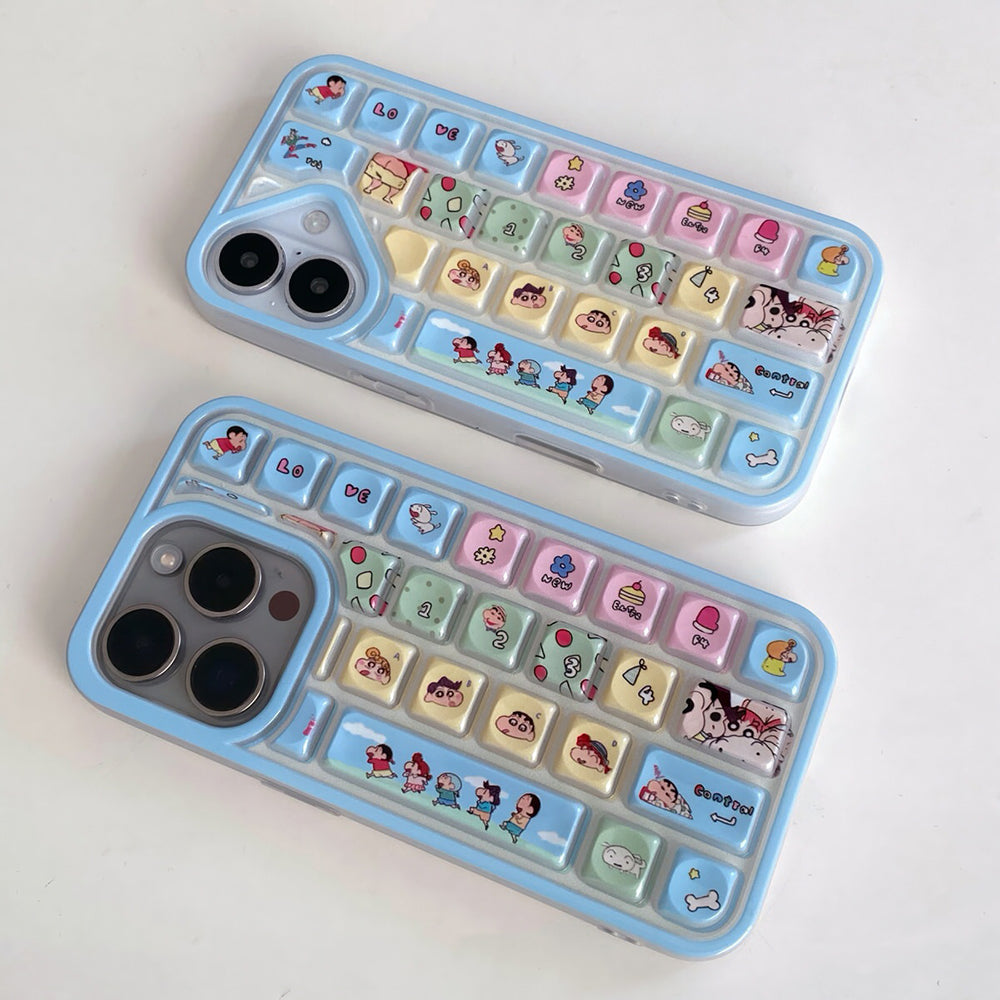 pastel keyboard aesthetic iphone case boogzel clothing