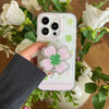 pastel aesthetic clover iphone case boogzel clothing