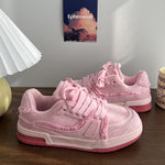 pastel pink sneakers boogzel clothing